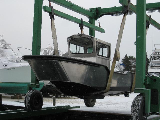 Work Boat on Lift